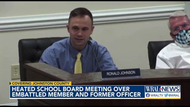 Public discussion gets heated as people express anger over current Johnston County board member 