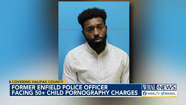 Former Enfield officer faces more than 50 child pornography charges