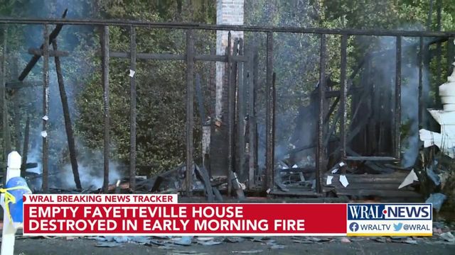 Fayetteville home destroyed in fire