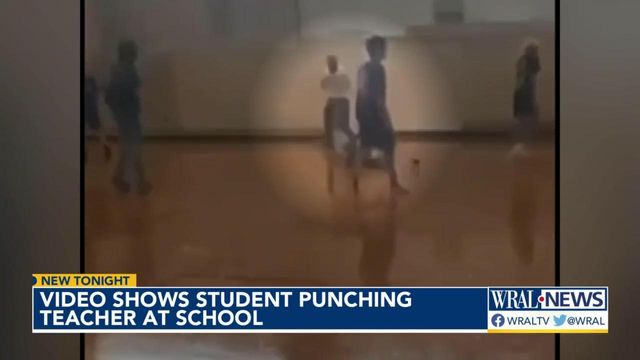 Video: Green Hope High student punches teacher