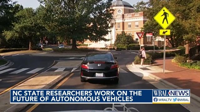 NC State researchers work on future of self-driving cars 