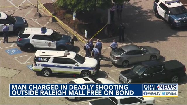 Man arrested in shooting outside Triangle Town Center