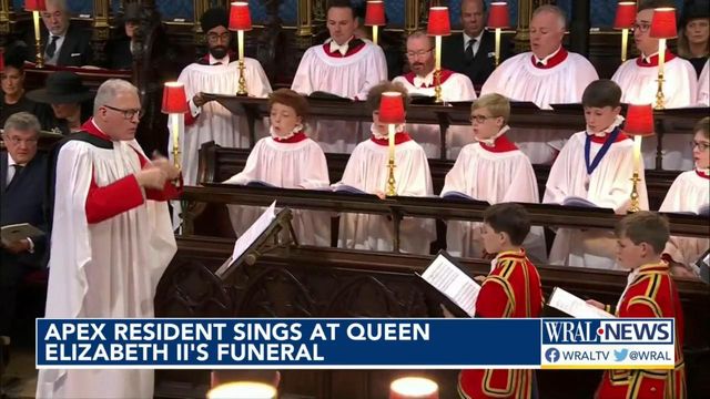 Apex 12-year-old sings at Queen's funeral 