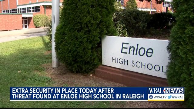 Some students stay home after Friday threat at Enloe High School