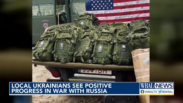 Local Ukrainians see positive progress in war with Russia