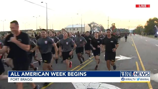 Thousands compete in All American Week at Fort Bragg 