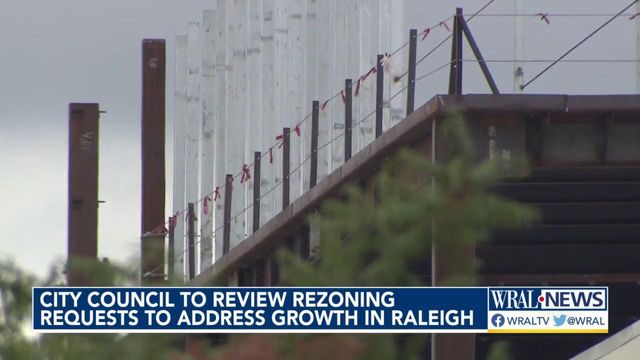 Raleigh councilmembers to review rezoning requests