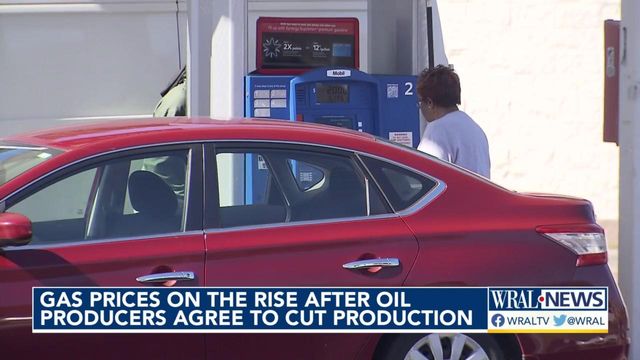 Gas prices on the rise after producers cut oil production 