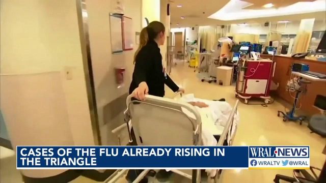 Hospitals feel strain of RSV, flu and COVID cases