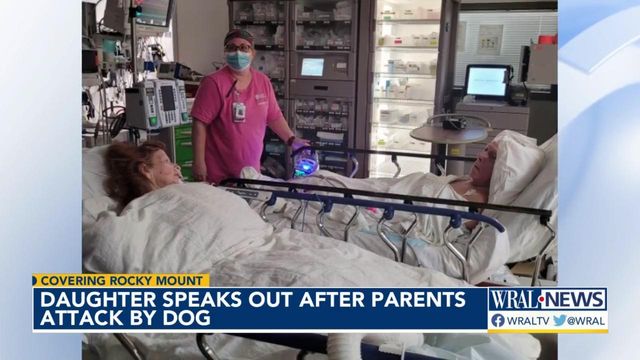 Daughter speaks out after parents attacked by pit bull