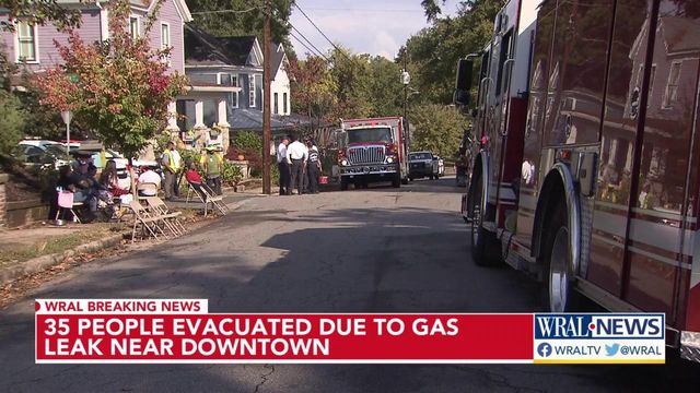 Durham gas leak forces dozens to evacuate