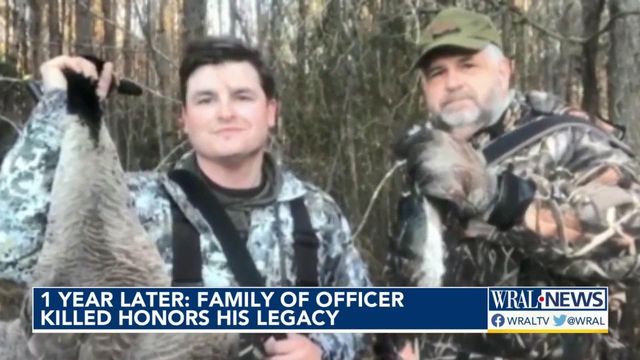 Artifacts help fallen Knightdale officer's family honor his life