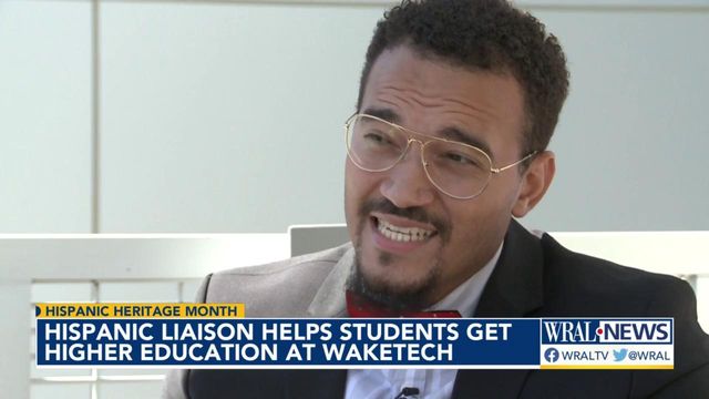 Hispanic liaison helps students get higher education at Wake Tech