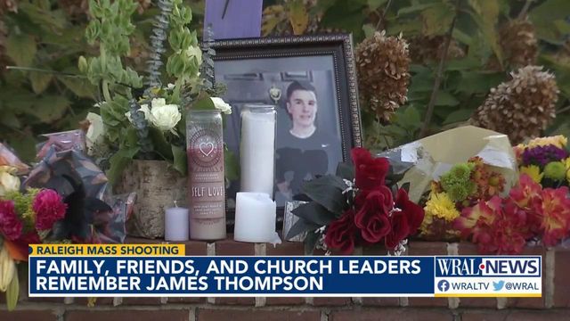 Friends and family remember James Thompson at Raleigh church