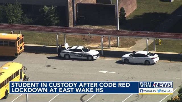 Fight sends East Wake High School into lockdown as 1 hurt, 1 taken into custody
