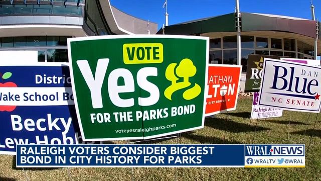 Raleigh voters consider biggest bond in city history for parks