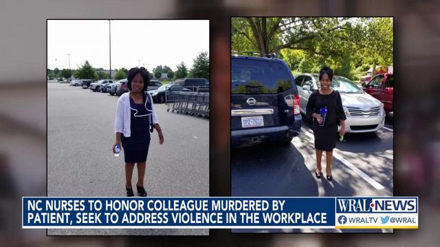 Colleagues come together to honor nurse killed in Durham