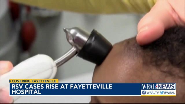 RSV cases rise in Fayetteville hospital