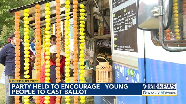 Party held to encourage young NC voters to cast ballot