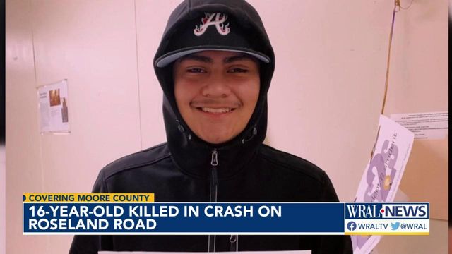 Moore County teen dies in crash