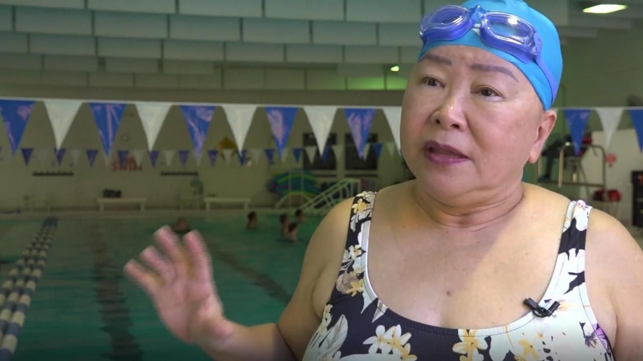 83-year old woman teaches thousands of kids to swim