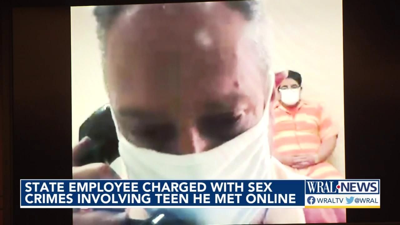 State employee charged with sex crimes involving teen he met online