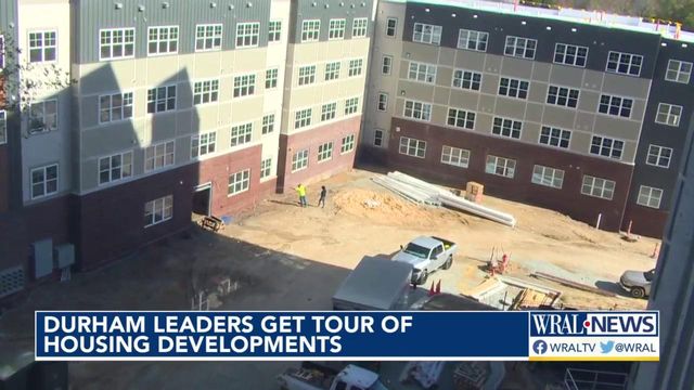 Durham leaders get tour of housing developments