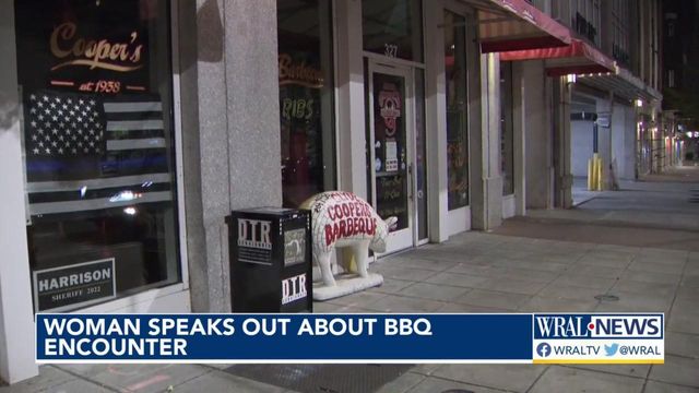 Customer who complained about pink BBQ shares her side of the story