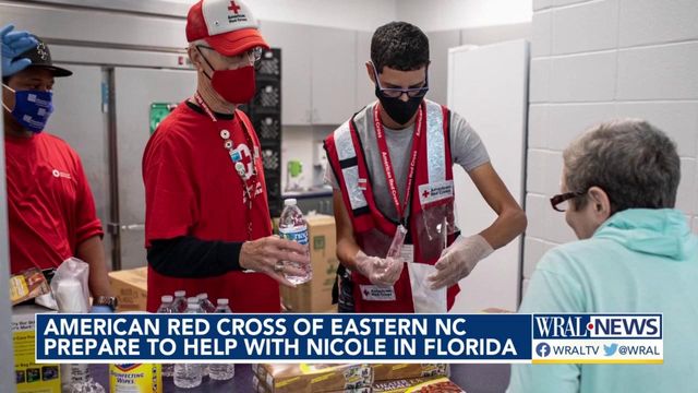American Red Cross of Eastern NC prepares to help storm weary Florida residents through TS Nicole