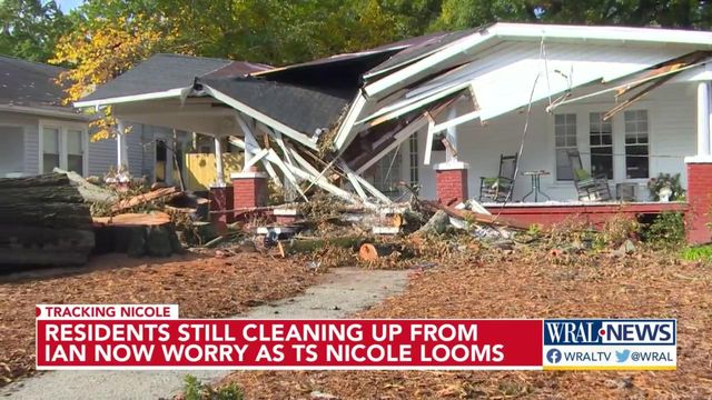 NC residents still recovering from Ian worry as Nicole approaches