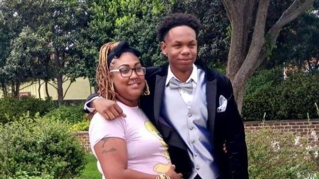 Tiffany Concepcion with son Devin Clark