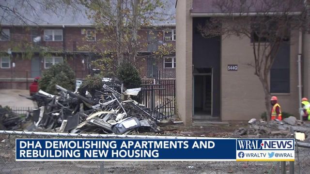 Demolition of Liberty Street Apartments makes way for new, improved affordable housing in Durham