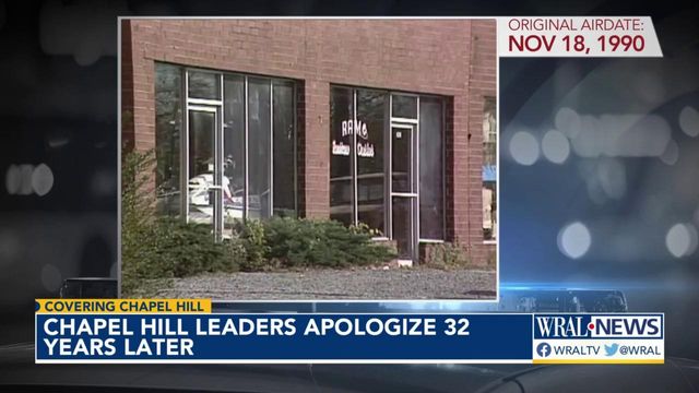 Chapel Hill leaders apologize for raid 32 years later