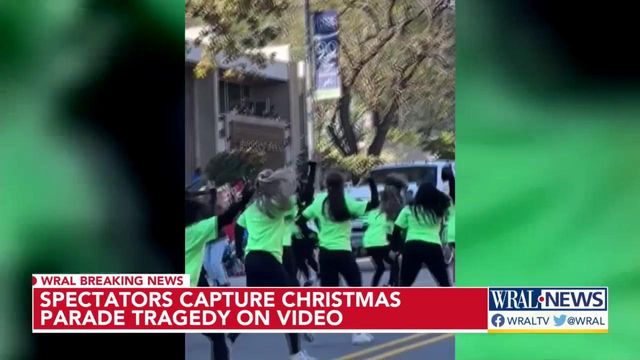 Spectators capture Christmas parade tragedy on video