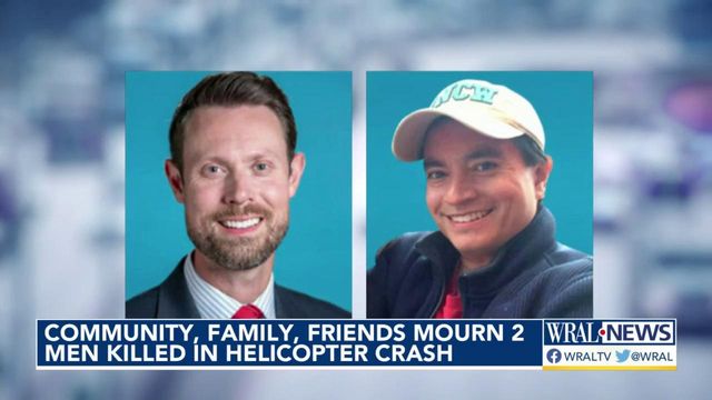 Community, family mourn two men killed in helicopter crash