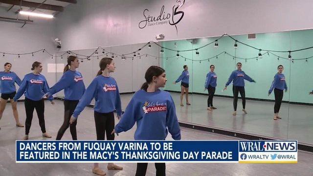 Dancers from Fuquay-Varina to be featured in Macy's Thanksgiving Day Parade
