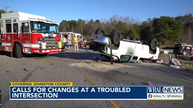 Calls for changes at troubled Johnston County intersection