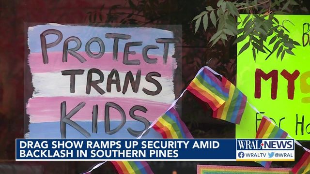 Drag show ramps up security amid backlash in Southern Pines