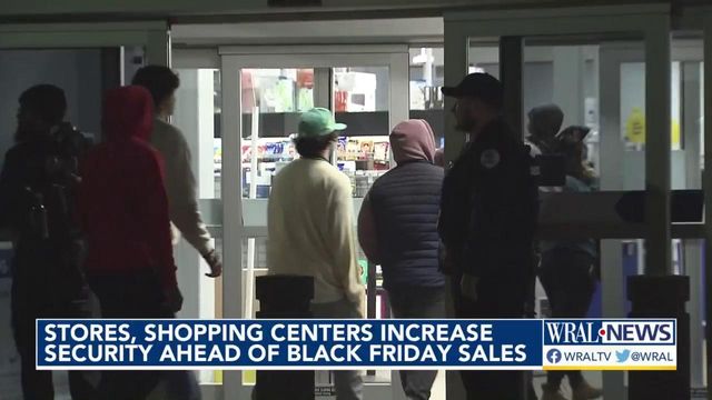 Stores, shopping centers increase security ahead of Black Friday