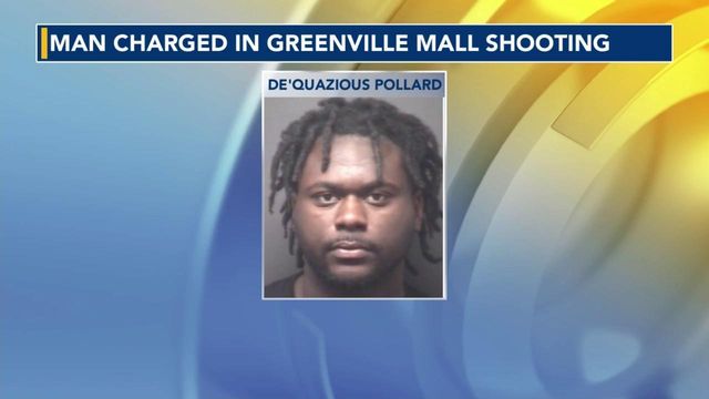Man charged in Greenville Mall shooting