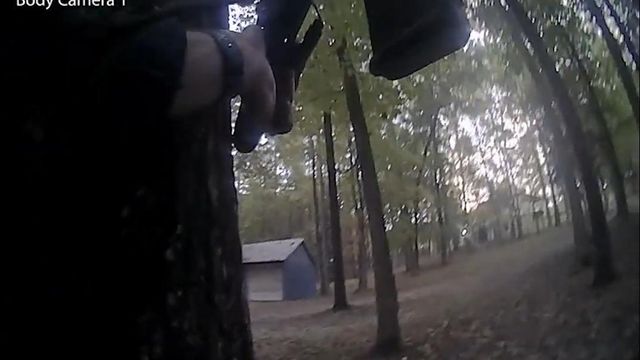 Raleigh police release video from tense moments where officer was shot in Hedingham mass shooting