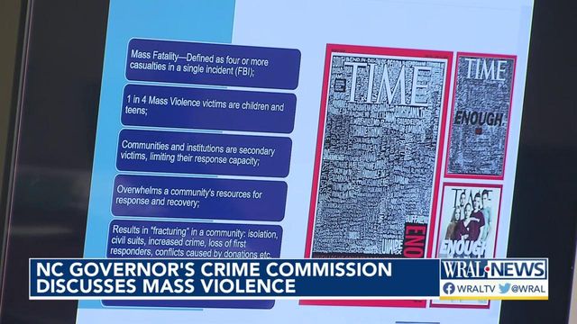 Gov. Cooper, crime commission talks about resources to combat mass violence