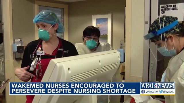 WakeMed nurses get encouragement from national leaders