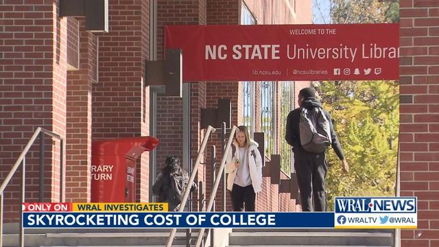 WRAL Investigates the rising costs of college and the affordability gap for families