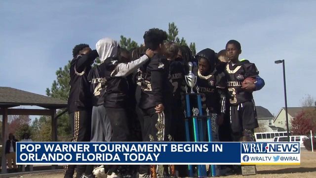 Local children's football teams to compete in Pop Warner Super Bowl