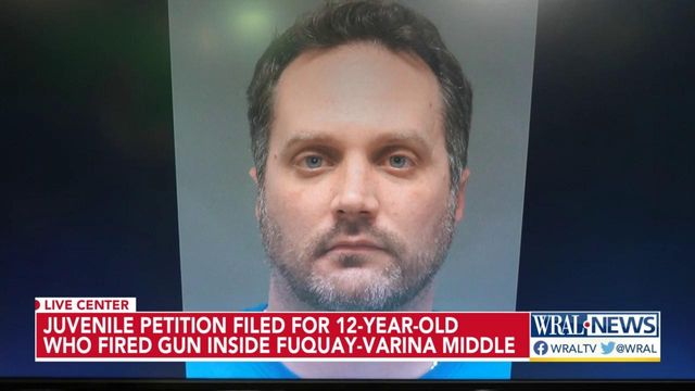 Willow Spring man faces misdemeanor charge, juvenile petition filed for student who fired gun inside Fuquay-Varina Middle School