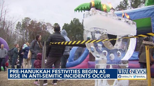 Pre-Hanukkah festivities begin as rise in antisemitic incidents occur