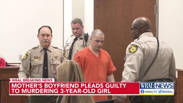 Mother's boyfriend pleads guilty to murdering 3-year-old girl