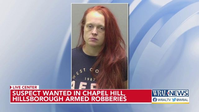 Woman arrested for robberies in Orange, Durham counties