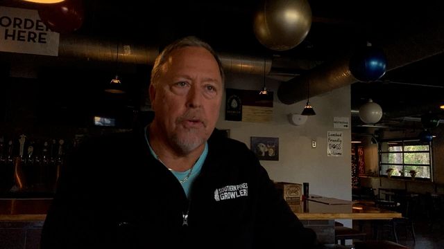 Southern Pines Growler Co. president discusses how Moore County community came together during power outage